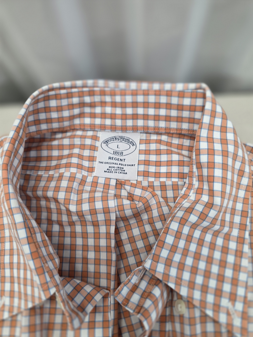 Brooks Brothers Regent Button Down Shirt Men's Size Large - Picture 3 of 8